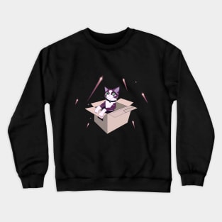 Cyberpunk Kitty Crewneck Sweatshirt